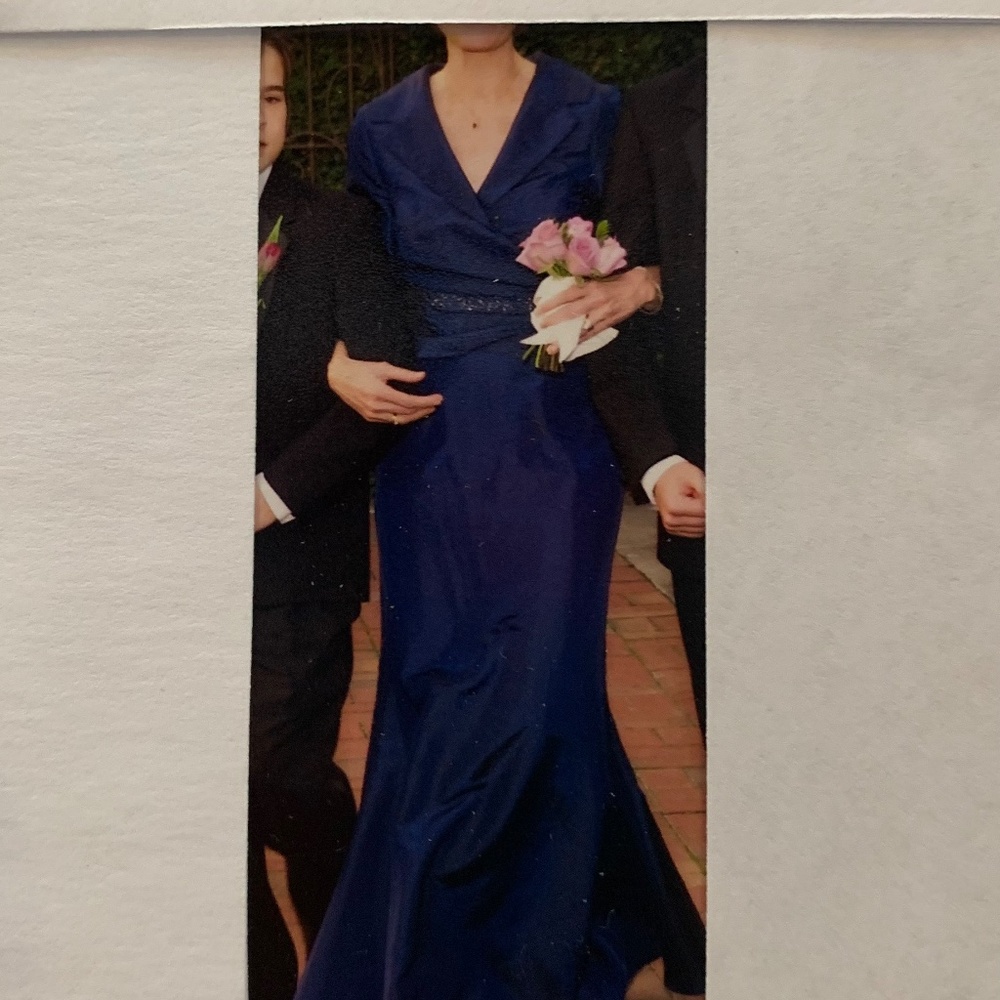 Mother of Bride or Groom Dress, Midnight blue, Size 6